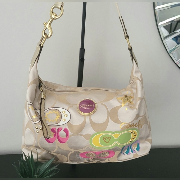 Coach Poppy Shoulder Bag - Picture 1 of 11